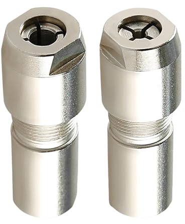Accesorios para Amoladora | Reemplazo de Acero Resistente | Adaptador de Conversión de 6mm 3mm para Amoladora - para Grabado, Pulido, Esmerilado en Metal, Piedra, Madera y Taladros