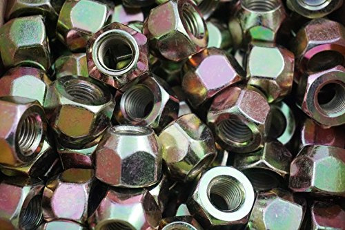 20x Radmuttern Mutter verzinkt M12 x 1,5 offen Kegel SW21 kompatibel mit Mazda Toyota Hyundai Mitsubishi