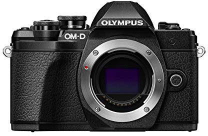 Olympus OM-D E-M10 Mark III Camera Body (Black), Wi-Fi Enabled, 4K Video