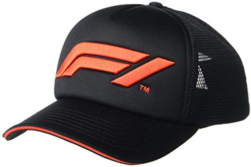 Fuel For Fans Large Logo Trucker Cap Black