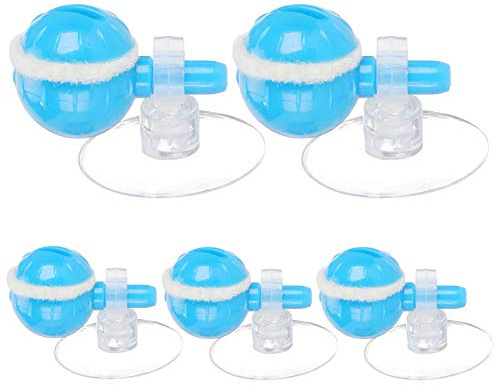 5 STK. Aquarium Luftausströmer Kugel Air Stone Mineral Bubble Diffusor Sauerstoffstein Sprudler Sauerstoffpumpengenerator Airstone Diffusor Luftpumpe