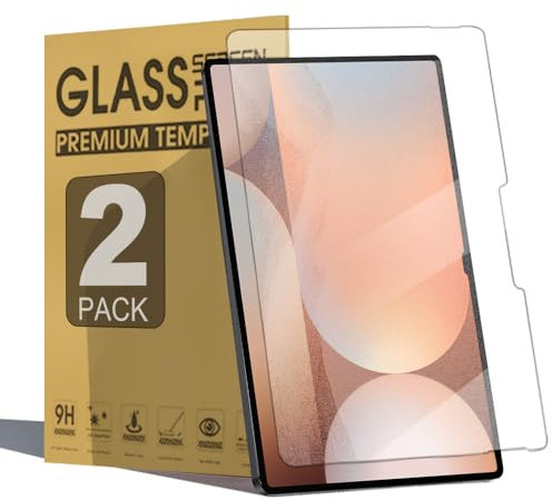 Junfire [2 Stück] Matte Displayschutzfolie für Samsung Galaxy Tab S10 Ultra 2024/S9 Ultra 2023/S8 Ultra 14,6 Zoll, blendfrei, gehärtetes Glas, Tablet-Folie, Papiertextur/blasenfrei/S-Pen-kompatibel