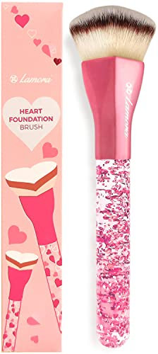 Make Up Kabuki - Premium Synthetischer Pinsel für Cremige, Pudrige oder Flüssige Foundation - Vielseitiger Makeup Pinsel zum Verblenden von Blush, Bronzer, Highlighter
