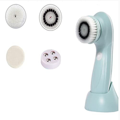 XIDIT Ultrasonic Cleaner Electric Cleansing Brush Face Massagers Sonic Rotating Cleansing Brush Galvanic Remove Blackheads A