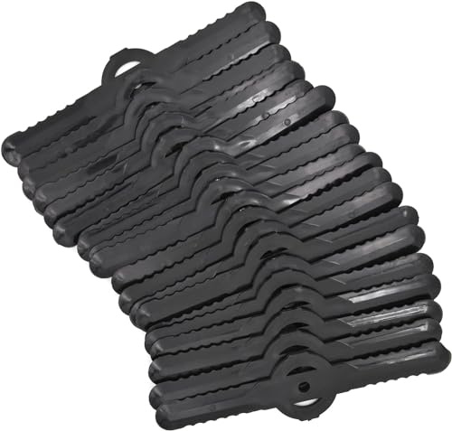 Plastic Grass Trimmer Blades, Grass Trimmer Replacement Blades, 135 mm Cordless Strimmer Blades, for Lawn, Garden, Orchard, Woods, or Pastoral, Cordless Lawn Mower Cutting (Black(50 Pack))