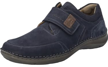 Josef Seibel New Anvers 83 Chaussures Velcro pour homme Largeur K (extra large) Semelle intérieure amovible, indigo, 45 EU X-Large