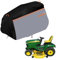 600D Lawn Tractor Cover - 183 x 137 x 117 cm Waterproof Dust UV Resistant Riding Lawn Mower Cover with Drawstrings and Protective Bag for All Season/Weather