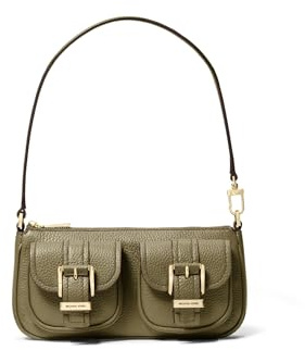 Michael Kors 32S5GZCU1L-367 SM CONV POUCHETTE Donna SAFARI GREEN Taglia TU
