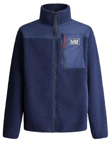 Red Bull Racing X Pepe Jeans Sherpa Fleece Hybrid Prendas de Punto, Azul (Eton Blue), XS para Hombre