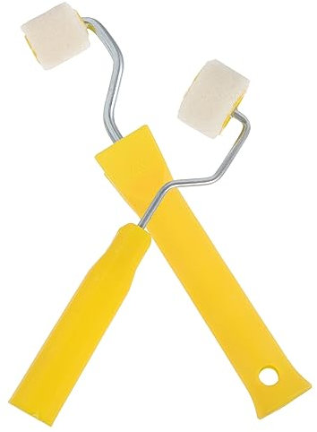 DIYEAH Portable Mini Paint Roller Wall Window Frame Ceiling Furniture Painting Tool of Small Rollers for Quick and Easy Application