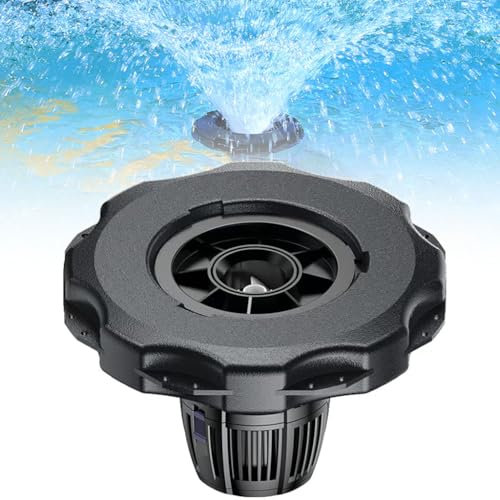 Floating Fish Pond Fountain, 90W Fish Pond Oxygen Fountain Pump, 360° Jets, Maximum Flow Rate 20000L/h, Energy Saving Motor, for Swimming Pool, Garden