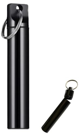 Soporte portátil de palillo de dientes, soporte de palillo de dientes para bolso - Dispensador de contenedor de caja de bolsillo de aleación de aluminio | Caja de transporte de recortes higiénico de p