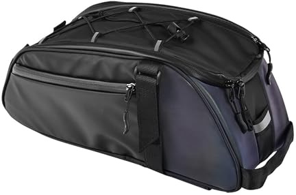 MEXITAL Borsa Bici Posteriore, Borsa per bici, borsa da sella posteriore per bicicletta, Borsa a tracolla, Borsa a mano, per Bicicletta Impermeabile in PVC (Colore Vivido)