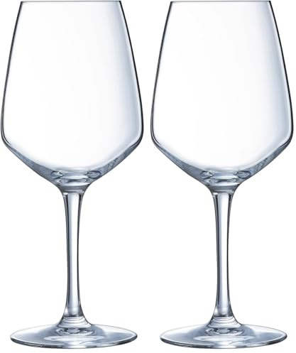 Arcoroc VINA JULIETTE - Caja 6 Copas Vino Vidrio 40Cl (Paquete de 2)