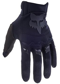 Fox Racing Dirtpaw Glove - Herren Motorradhandschuhe mit gepolsterten Knöcheln, gepolsterter Handfläche, hoher Flexibilität und verstellbarem Verschluss für MX & Offroad, Farbe: Black/Black, Größe: XL