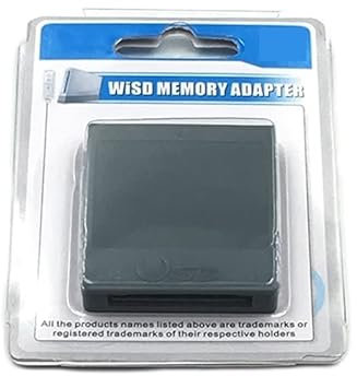 VKMKV for Adaptateur de convertisseur de Carte mémoire Flash WII GC SD for Console de Jeu Nintendo Wii/Gamecube