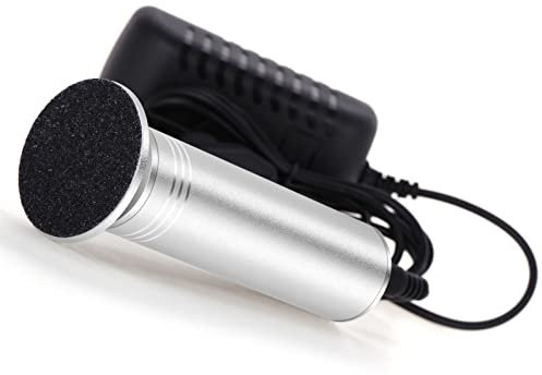 Elektrische Hornhautentferner Einstellbare Geschwindigkeit Professionelles Pediküre Fußfeile Fußfeilen für Tote Harte Rissige Haut, mit 60 Stück Ersatz Schleifkissen, FCR-2 Silber