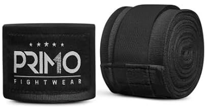 Primo Standaard Bandages Charcoal Black - 4 m - Zwart