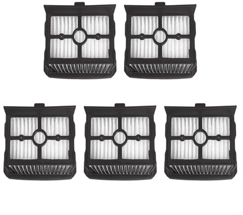 Filtro HEPA per aspirapolvere X-Clean 10 Wet & Dry, sistema di filtraggio professionale con telaio in ABS, accessori per la pulizia della casa (confezione da 5)