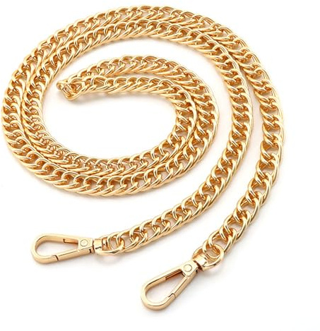 Cadena Para Bolso 120cm Cadena Dorada Cadenas Para Bolsos Cadena De Repuesto Para Bolsos, Carteras Y Fundas De Teléfono Para Elevar El Estilo Y Funcionalidad