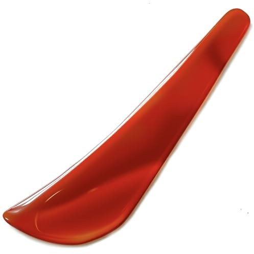 Chiloskit Natürliches Rotes Achatmesser 11 cm, hochglanzpoliert, gold und silber, handpoliert (rot)
