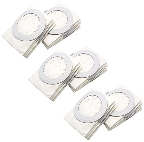 vhbw 30x Sacs compatible avec Nilfisk GD 5 Hepa | 5 Batterie, 5, 5 back, 5 Fly aspirateur - 21cm x 16cm blanc