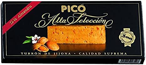 Turron de Jijona (blando) - Marca Picó Caja Negra - Calidad suprema 200g (1)
