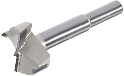 Meichoon Forstnerbohrer, 95 mm, Flachflügelbohrung, Scharnier, Hartmetall, Carbid, Hochgeschwindigkeitsstahl, Holzbearbeitungsbohrer, Stanzbohrer mit rundem Schaft