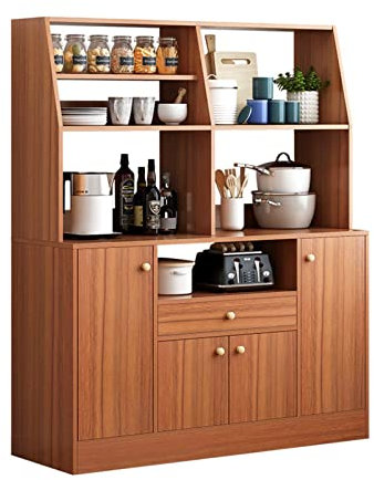 CCKUHN Regale Konsolentisch Home Dining Sideboard Moderner minimalistischer Spind Wohnzimmer Wandschrank Esszimmer Küche Sideboard Regal für Esszimmer Wohnzimmerschrank (Farbe: A, Größe
