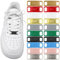 OQKAHIV 10 pares de hebillas para cordones de zapatos en metal, Accesorios de decoración de bricolaje para zapatillas deportivas de niños y adultos en 10 colores diferentes,