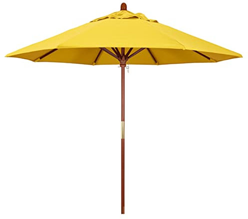 ISCBAFYX Parasol Parasol De Jardin Mini Parasols Extérieurs De Patio pour Piscine De Plage D'été, Parapluie Portatif Autoportant Résistant Au Vent De 2 M / 7 Pieds, Poteau en Bois Antique