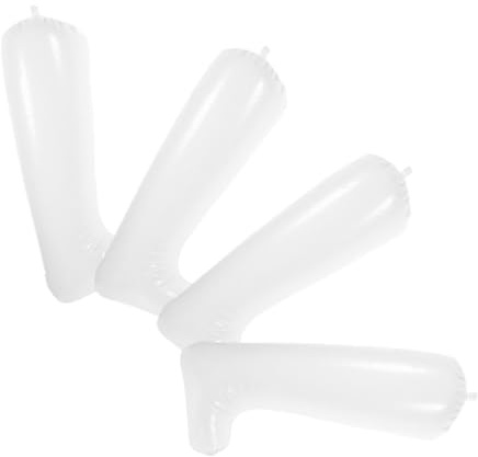 MUSISALY Boot Stay Shoes Shoe Horn Boots Stretcher Blow up Boot Shaper Shoe Covers Reusable Shoe Rack Boots Form Keeper Tall Boot Shaper Shoe Protector Shoe Tree Boot Pvc White