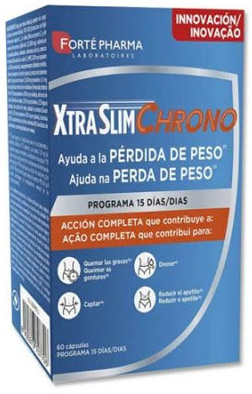 XtraSlim Chrono 60 cápsulas. Forté Pharma