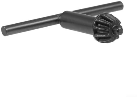 Chrome Vanadium Steel Drill Chuck Key 0.3-4mm T-Shape Handle Replacement for Drill Presses Metal Construction Enhanced Durability Reliable Performance Easy to Use