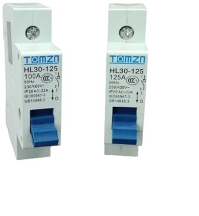 CWHHTVBI Interruttore di Isolamento Principale unipolare HL30 da 10 Pezzi 100A 125A(125a)