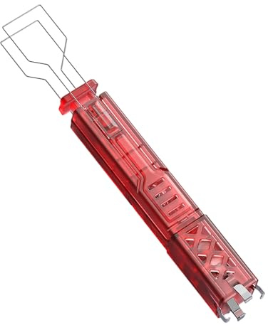 Rxgiasup Tasti 2 in 1 Estrattore Tastiere Meccaniche Tappi Tasti E Interruttore Estrattore Con Design Ergonomico Per Facilità Di Manutenzione Strumento Ergonomico Per Rimuovere I Tasti
