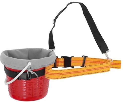 EXCEART Panier pour Cueillir les Fruits avec Sangle Réglable en Nylon et Plastique, Outil Portable Récolte de Tomates et Cerises Jardin