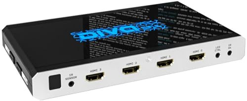 HDFury Diva HDMI Matrix Umschalter Extender 4K HDR 4x3 | HDMI Switch mit 4K HDR Signalverarbeitung, Umschaltung und Erweiterung