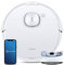ECOVACS DEEBOT N8 PRO Saugroboter mit Wischfunktion, 2600Pa, 3D-Hinderniserkennung, Staubsauger Roboter, Laserfunktion, 67dB, App, Alexa, weiß, Hartböden (Laminat, Parkett, PVC) & Teppiche / Fußmatten