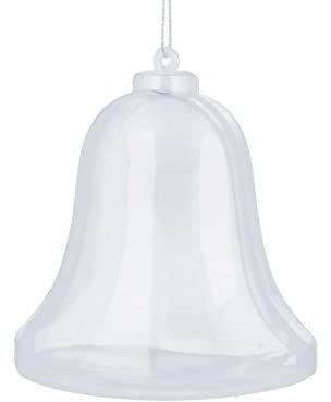INNSPIRO Campana di plastica trasparente per appendere 2 parti 10 cm.