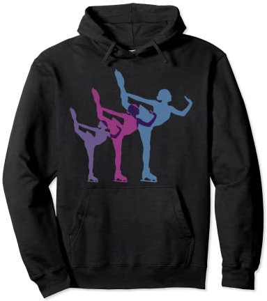 Figure Skating Eiskunstlaufen Geschenk Eiskunstläufer Sport Pullover Hoodie