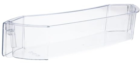 easyPART passend für smeg 760391987 Türfach hoch unten für Kühlschrank | Ablagefach, Eisschrank, Kühlabteil, Kühl-Gefrier-Kombination, Transparent, Türablage, Vorletztes Fach, Gorenje 448442