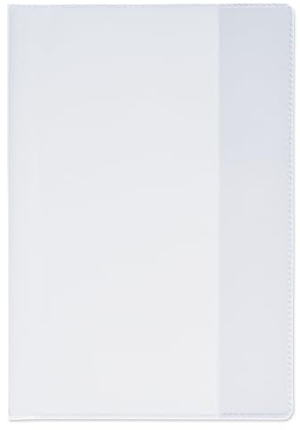 OXFORD 50 Notizbuchhüllen A5, PVC, transparent, 15/100, farblos