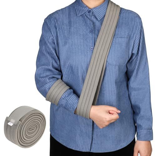 IME Arm Sling, Adjustable Arm Support Sling Shoulder Immobilizer Comfortable Support Slings for Injury Shoulder Wrist Elbow Hand