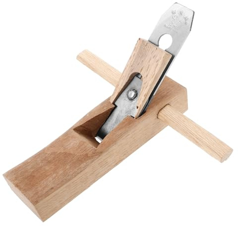 DIYEAH Pialla Manuale per Legno Larghezza 250mm, Effetto di Piallatura Migliorato e Sicurezza Durante L'uso, per Progetti di Lavorazione del Legno | Lavorazione Manuale a Spinta, Precisione Migliorata, Finitura Liscia, Adatta a Progetti di Falegnameria