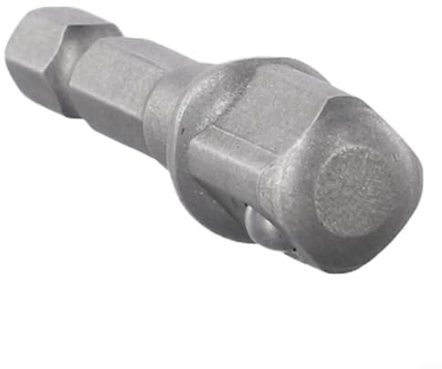 Juego de brocas de extensión para llave de impacto, incluye vástago hexagonal de 1/4 y construcción de acero al cromo vanadio (C)