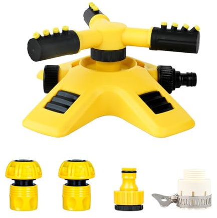 360 Grad Automatisch rotierender Hofgarten große Flächenabdeckung Wassersprinkler Bewässerung Sprüher Verteilung rotierender Sprinkler für Pflanzen