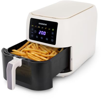 Friggitrice ad aria digitale 8 L 1700 W crema