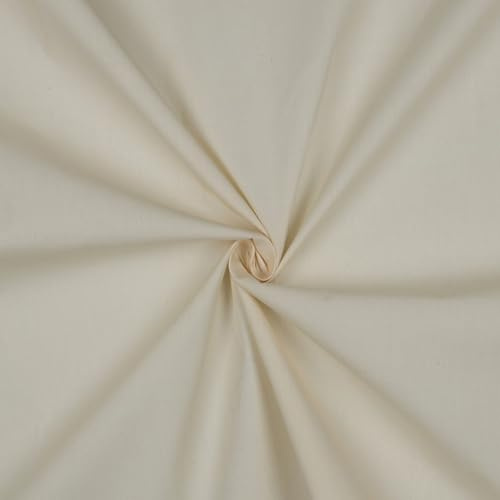 VmG-Store Nesselstoff Natur Baumwolle ungebleicht 150cm breit Baumwollstoff Meterware Dekostoff Probierstoff Rohware für Bekleidung Theater DIY Nähprojekte (Nessel, 4m Coupon)