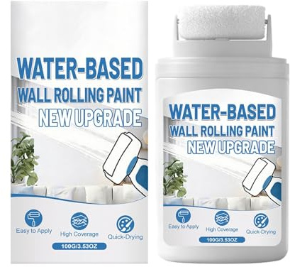 White Interior Paint 100g Repair Rolling White Paint